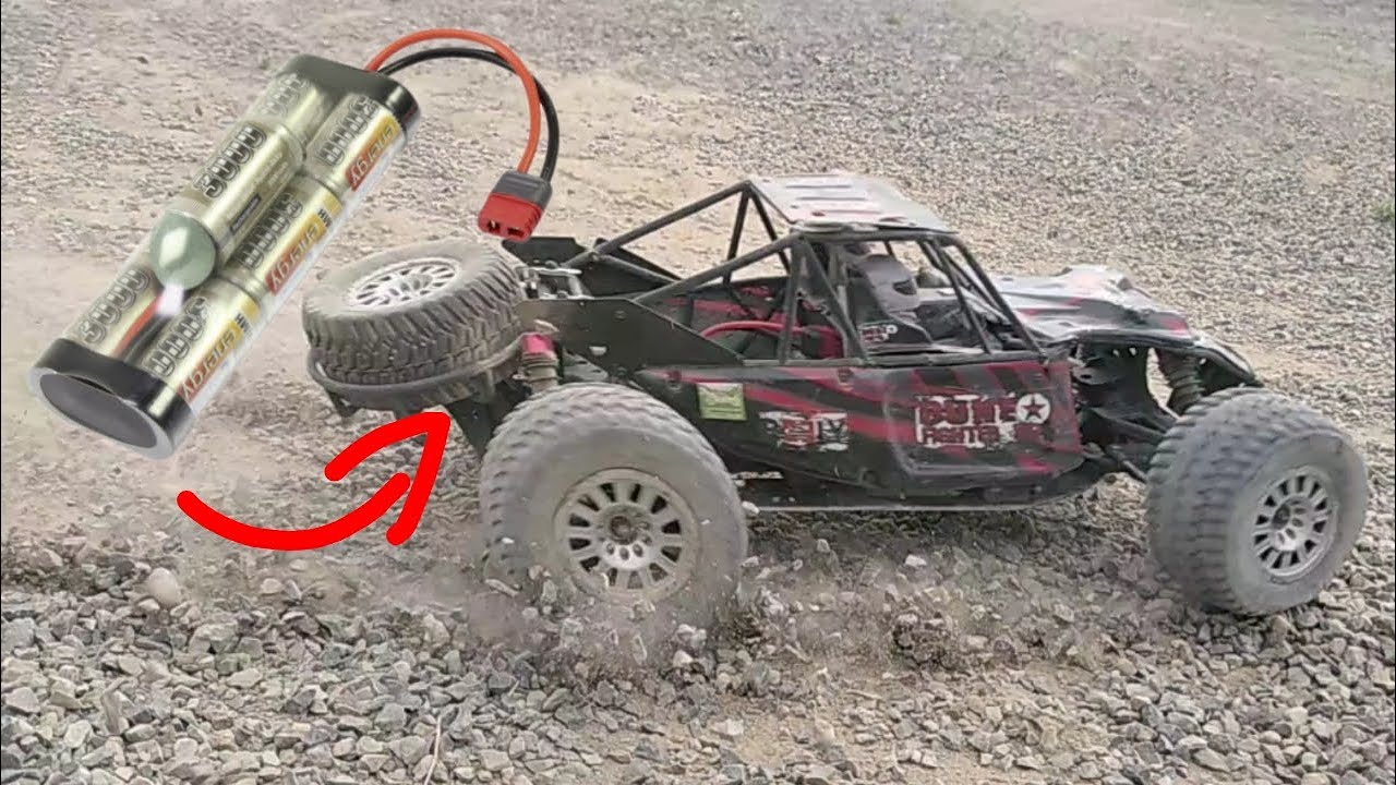 Mehr Power als erwartet! I Reely Dune Figther BL an NIMH