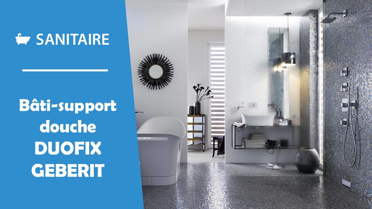 Bâti-support douche italienne Geberit Duofix