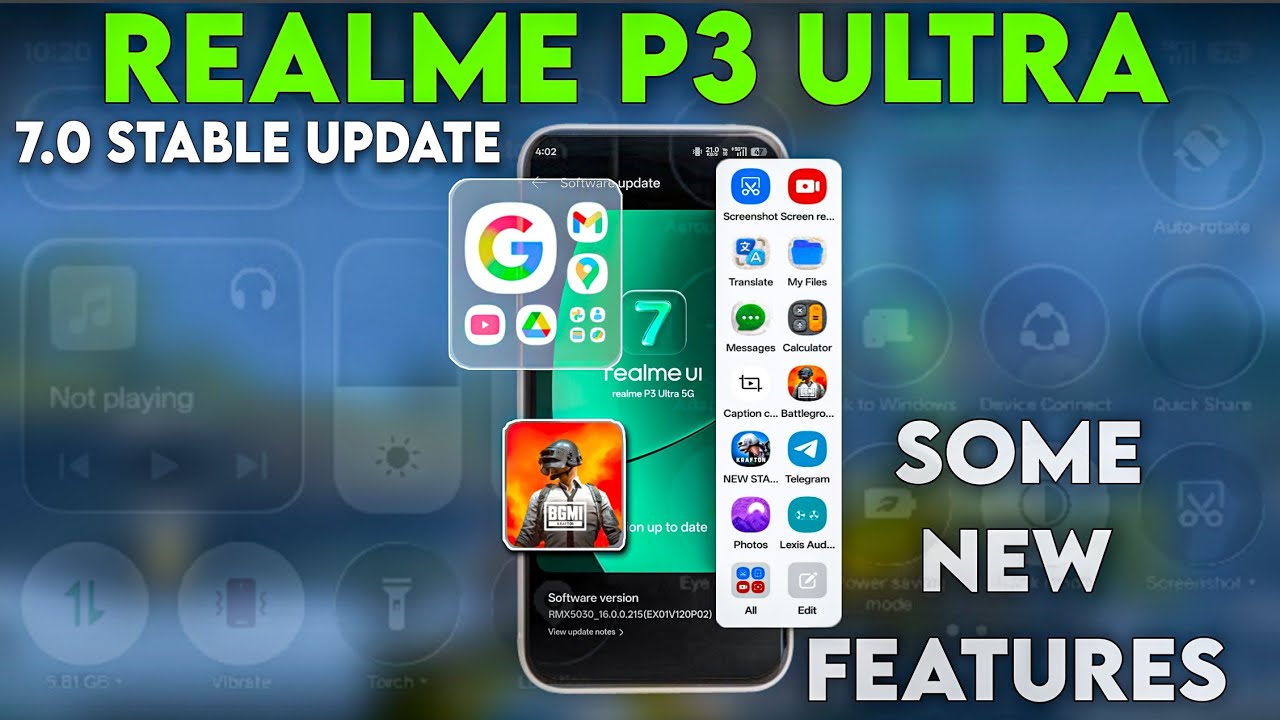 REALME P3 ULTRA UI 7.0 STABLE UPDATE 🔥 | New Features, Performance & Hidden Changes Explained