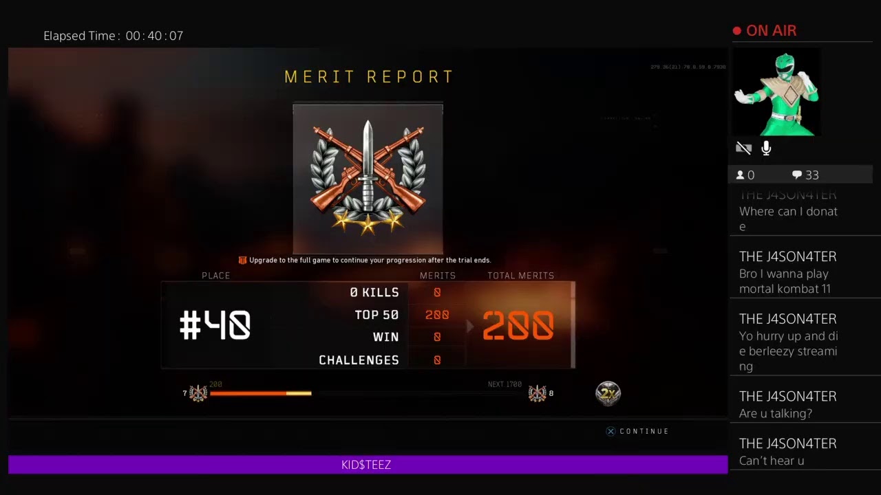 COD BLACKOUT x KID$TEEZ