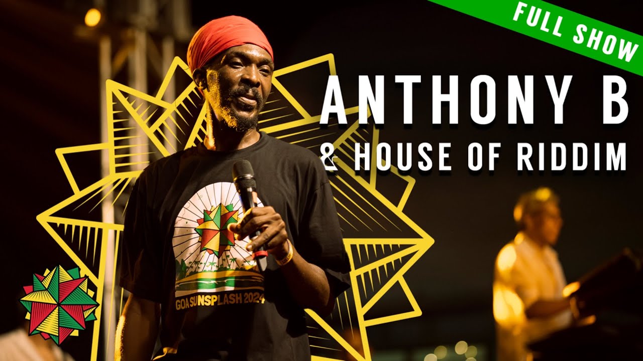 Anthony B & House of Riddim | Live in India | Goa Sunsplash 2024 (Full Show)