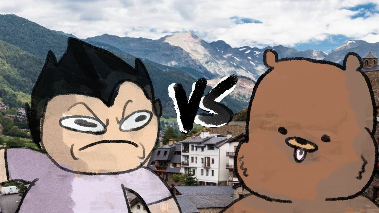 VEGETTA777 SE ENFRENTA A UN OSO I Animaci&oacute;n