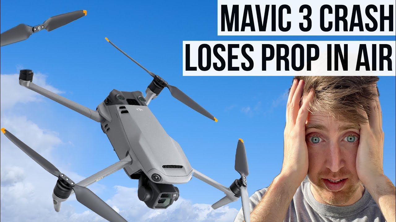 DJI MAVIC 3 CRASHES and LOSES PROP in MID AIR!!! VERY SCARY *Not Clickbait*