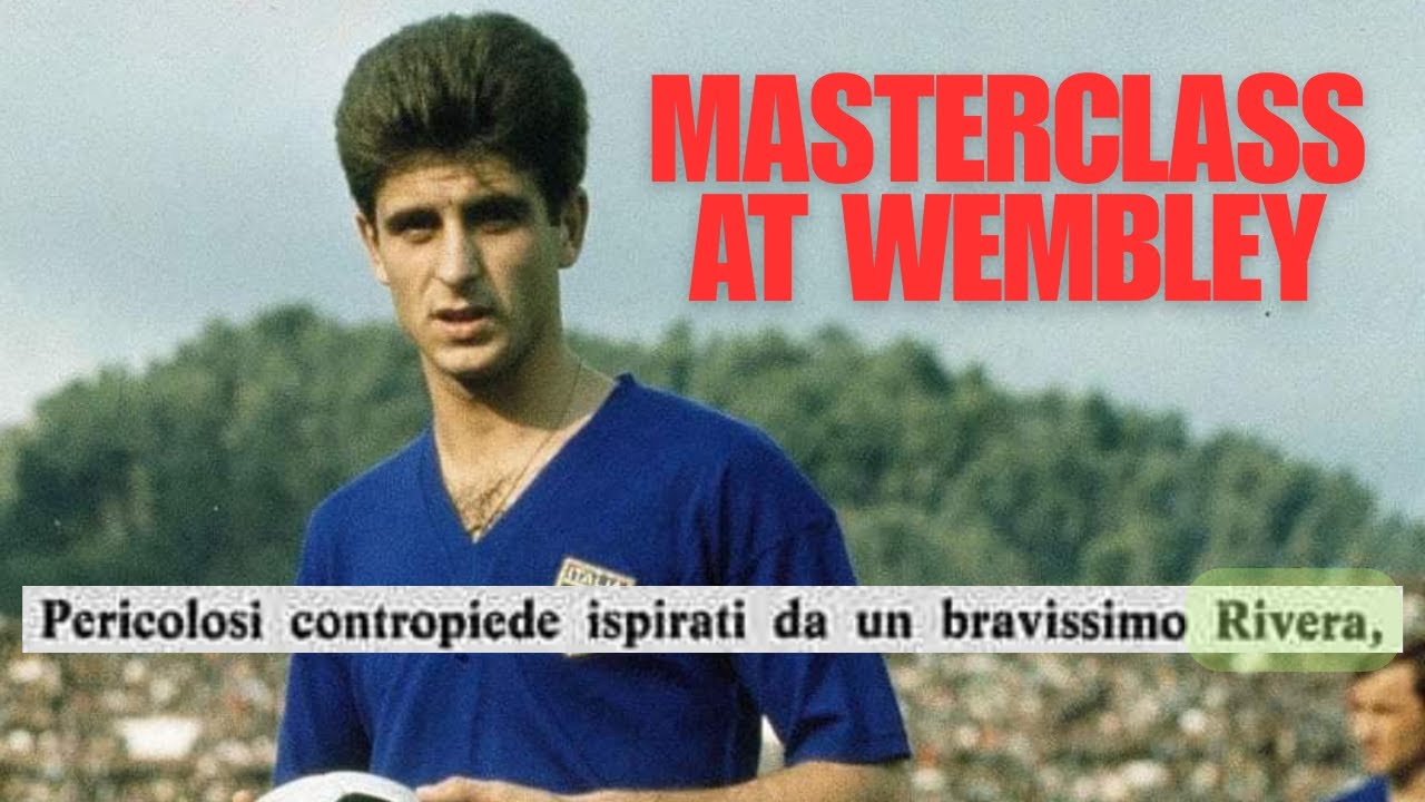 Gianni Rivera vs. England 1973 | Playmaking Masterclass