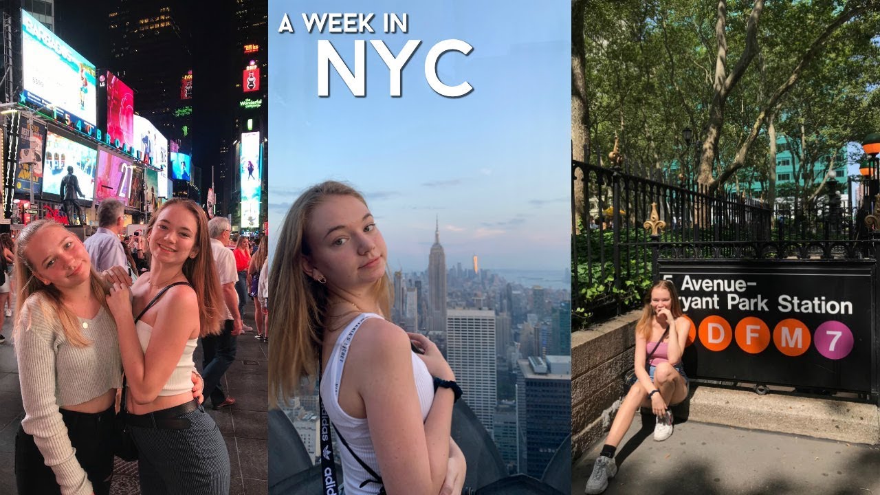 A week in my life: New York