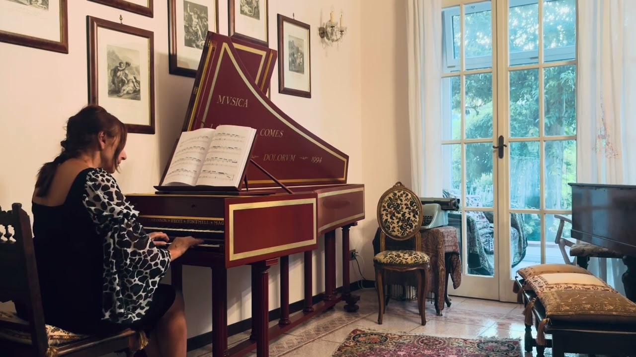 Domenico Scarlatti, Sonata K 144 in G major, ‘Cantabile’. Giusy De Berardinis harpsichord.