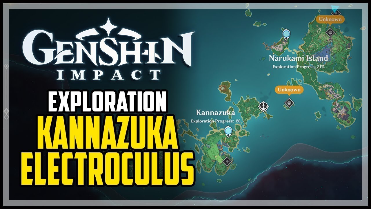 Kannazuka All Electroculus Locations Genshin Impact