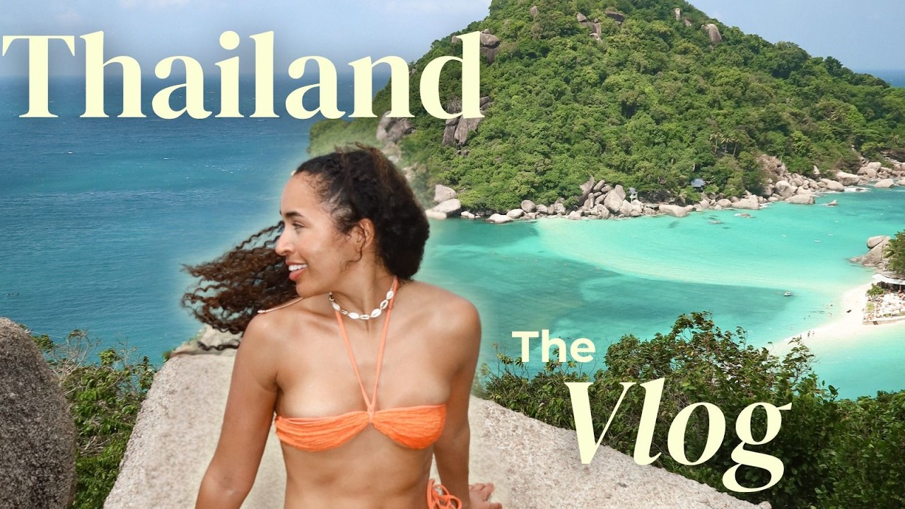 THAILAND VLOG 🇹🇭🌴🩵 Our 1st trip as a couple - Bangkok, Koh Samui, Koh Phangan & Koh Tao!