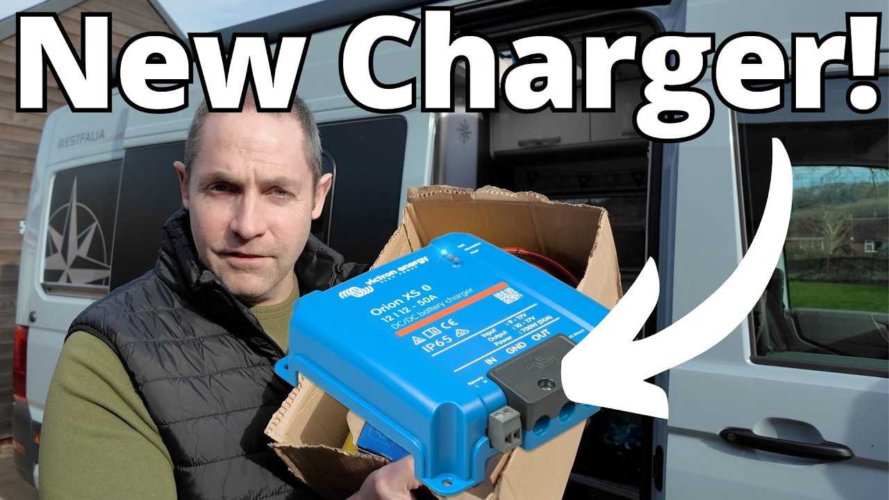Victron Orion XS Charger Install: MAN TGE Westfalia Sven Hedin (replacing OEM split charge!)