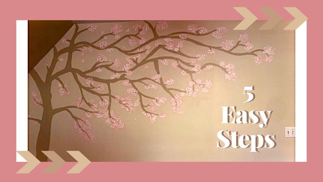 DIY- Painting a Tree on your Wall