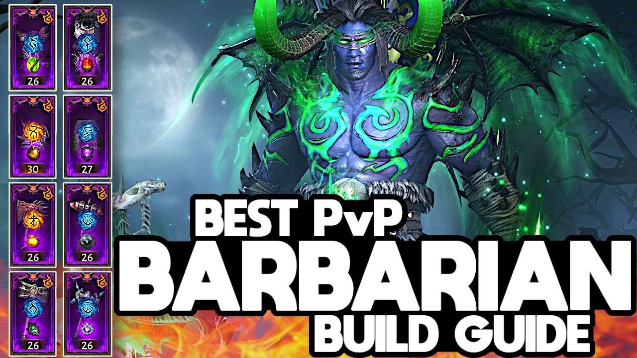 Best PvP Barbarian Build in Diablo Immortal