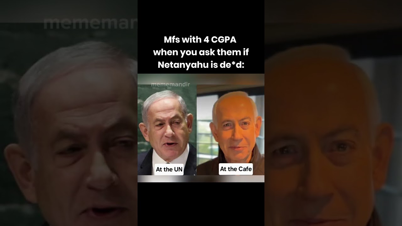 is Netanyahu? #mememandir
