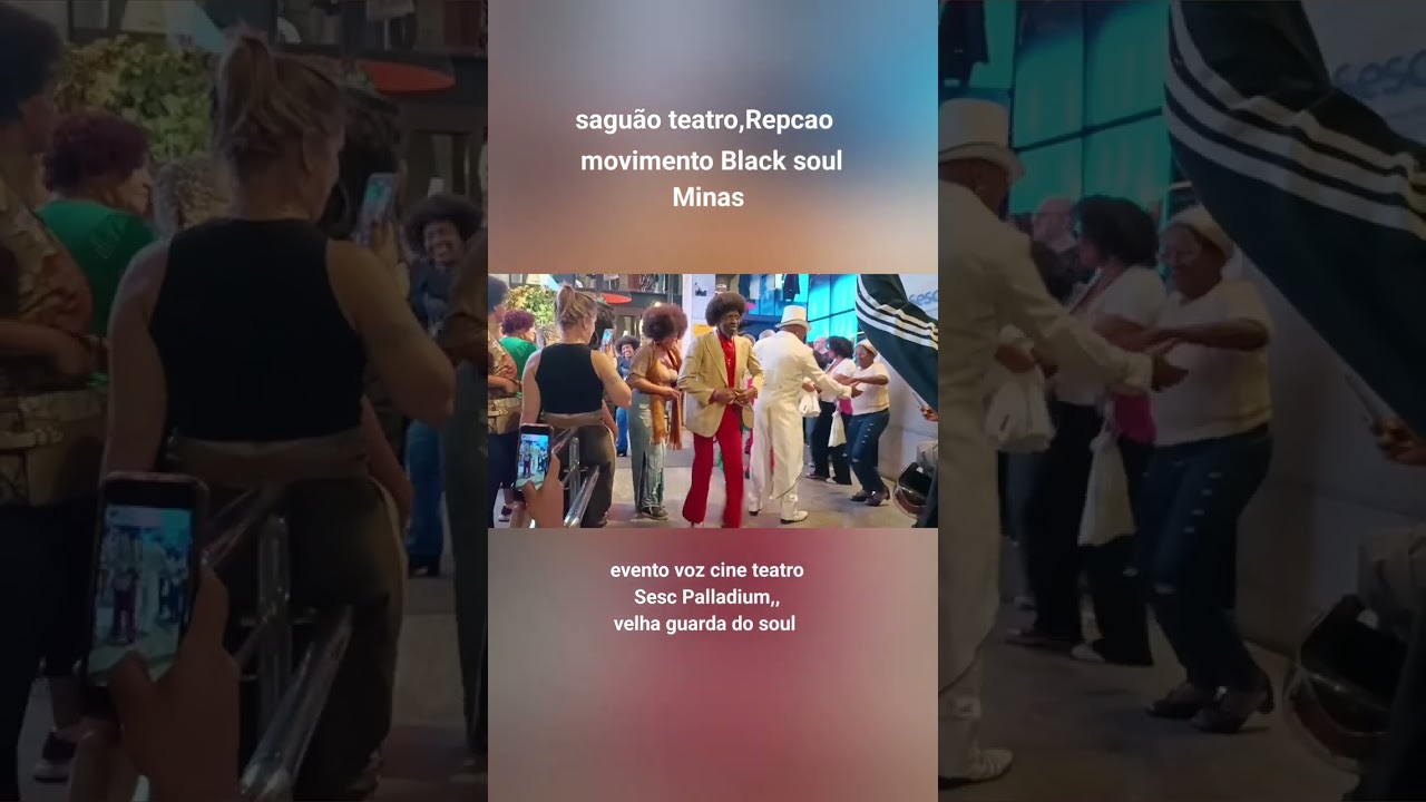 Cine Sesc Palladium velha guarda do soul