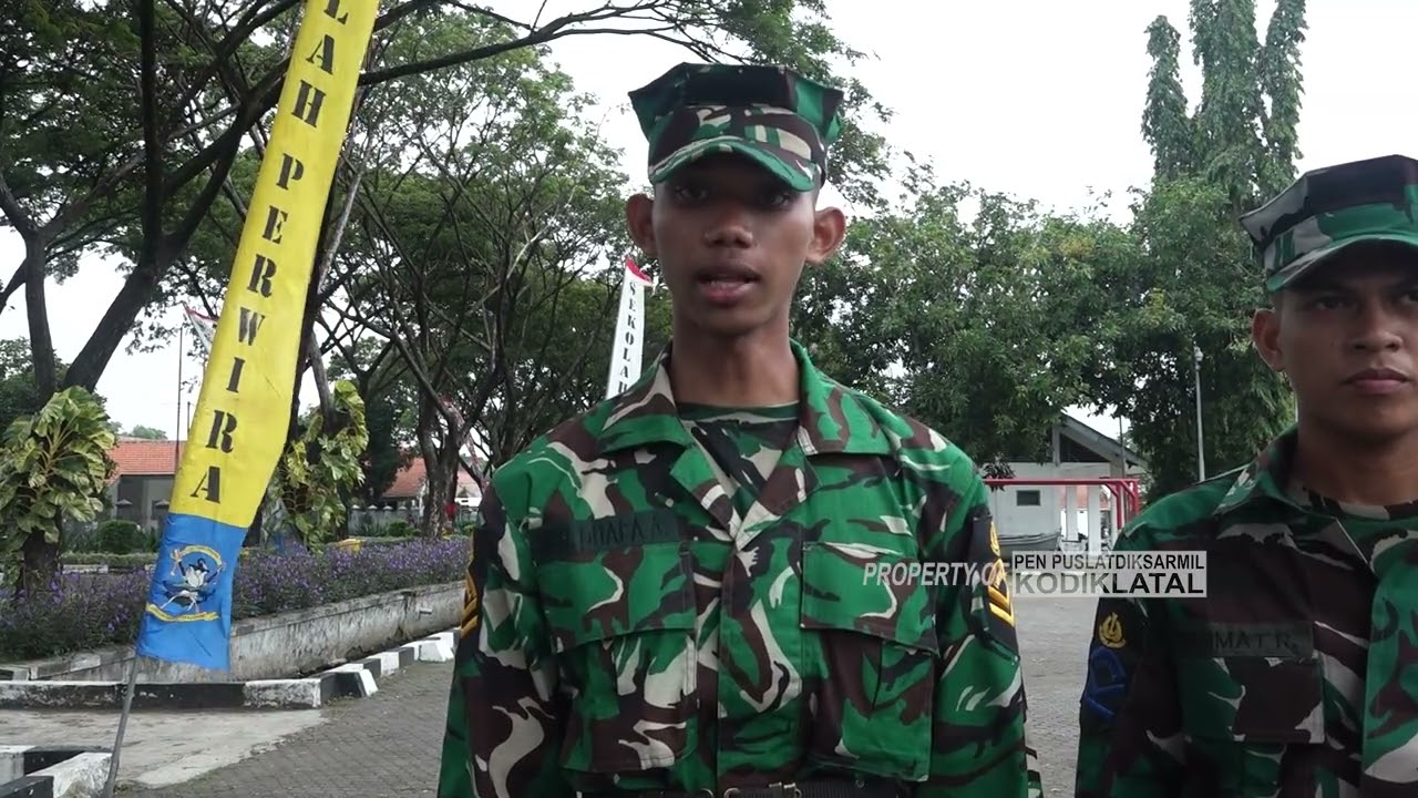 UPACARA PENUTUPAN PENDIDIKAN BINTARA 45/2  DAN TAMTAMA 45/3 TNI AL PUSLATDIKSARMIL KODIKLATAL