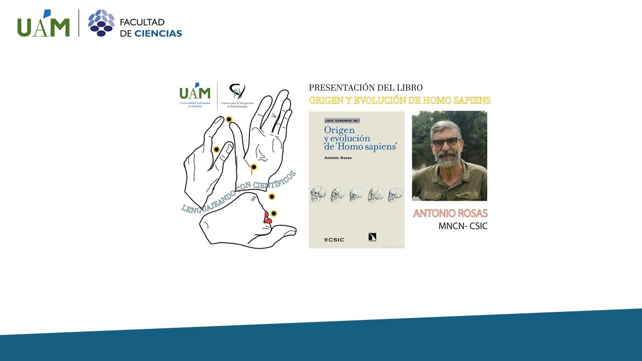 Antonio Rosas, MNCN-CSIC, Presentación del libro 