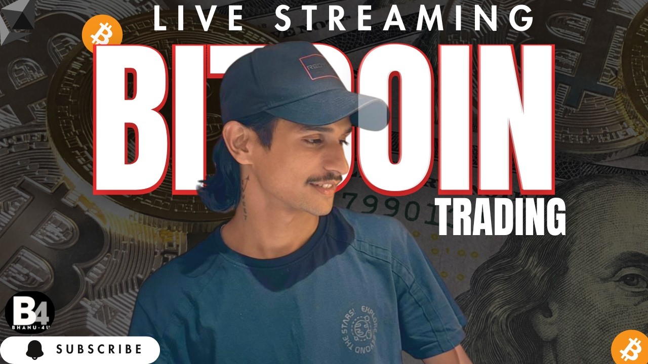 Bitcoin  Live trading 13 April 🔴| Breakout or Fakeout? |#bitcoin #bitcoinlive #cryptolive #btclive