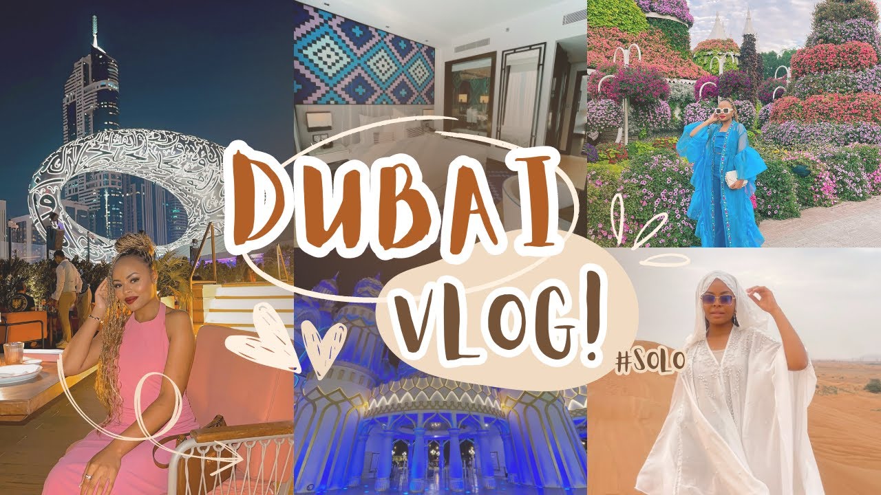 MY FIRST SOLO TRIP TO DUBAI | TRAVEL VLOG  ❤️