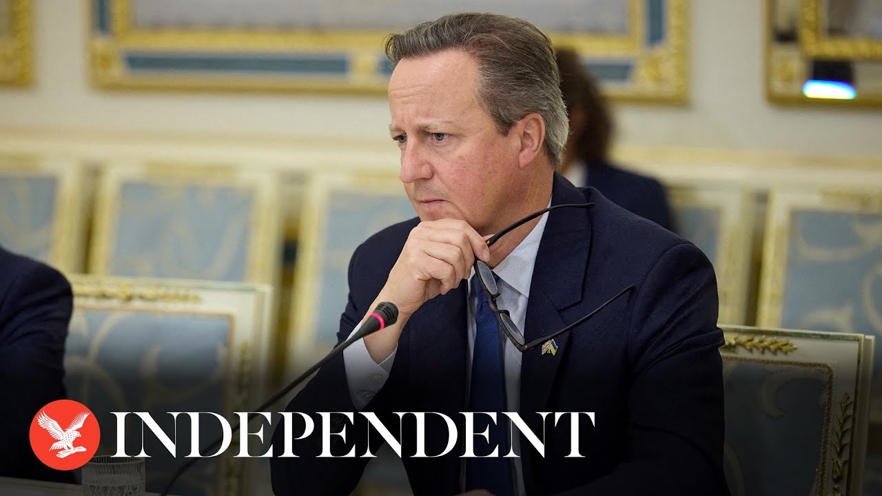 Watch again: David Cameron closes food security summit after becoming Lord of Chipping Norton