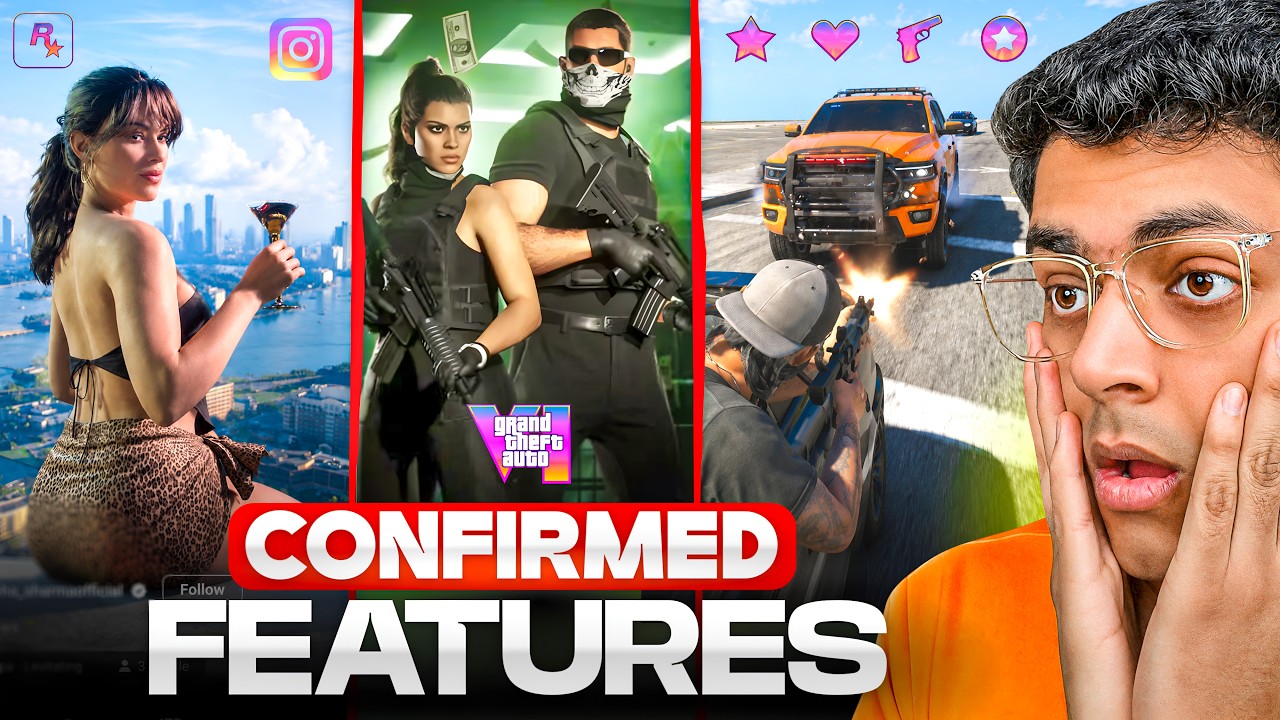 10 CRAZY Gameplay Features of GTA 6 That Will BLOW Your Mind| GTA 6 Extended Look Gameplay Explained