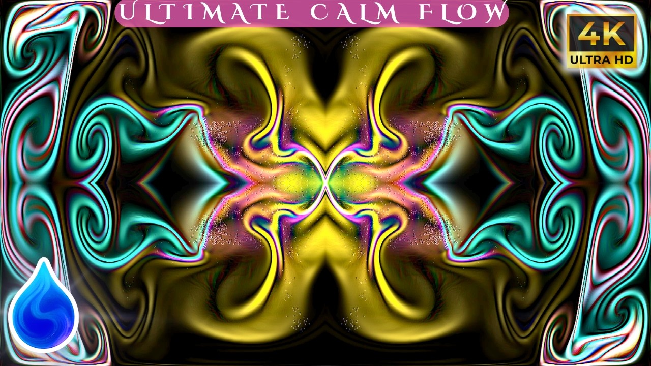 Ultimate Calm Flow | The Most Peaceful Multicolor Fluid Ever Created 1H • 4K