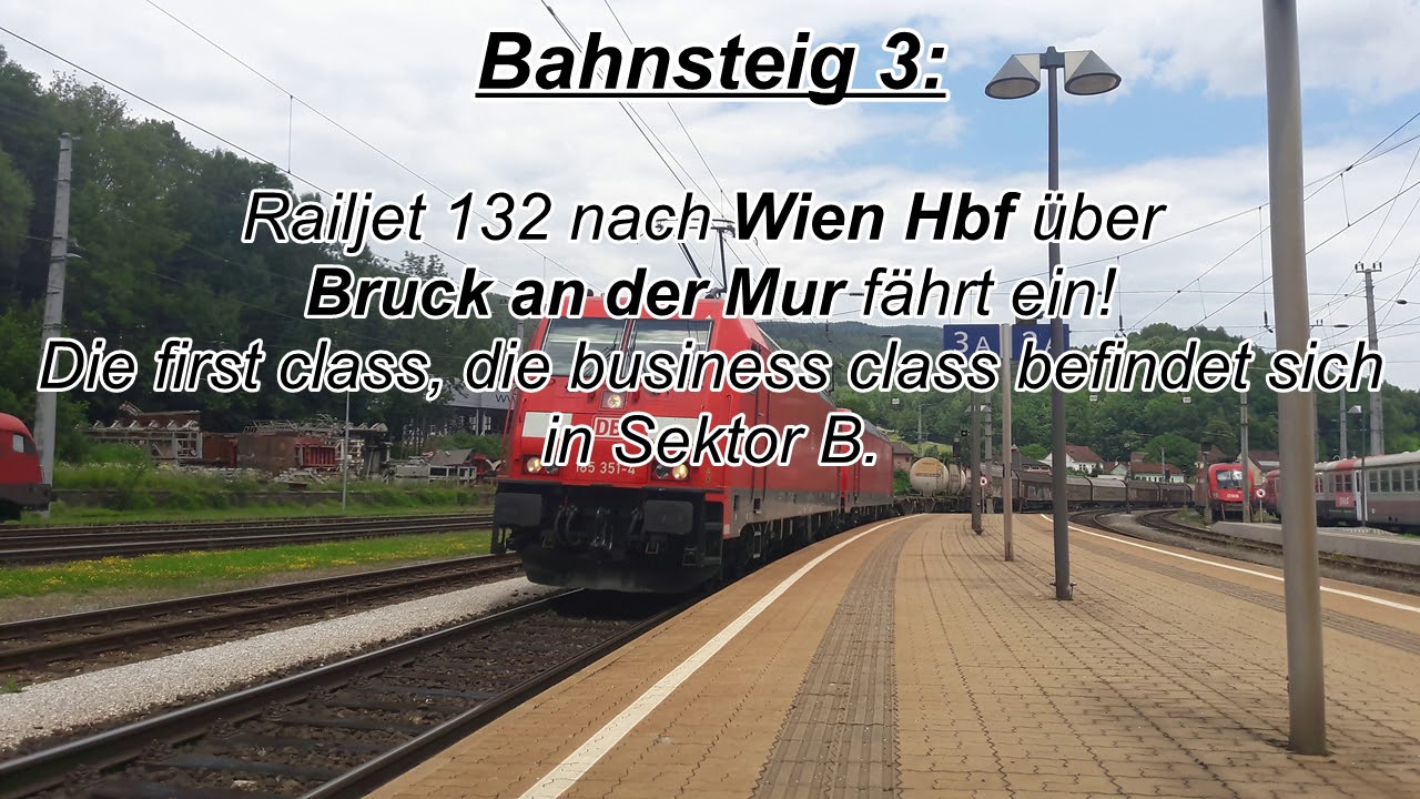 ÖBB Bahnhofsansagen Leoben Hauptbahnhof (Chris Lohner neu)