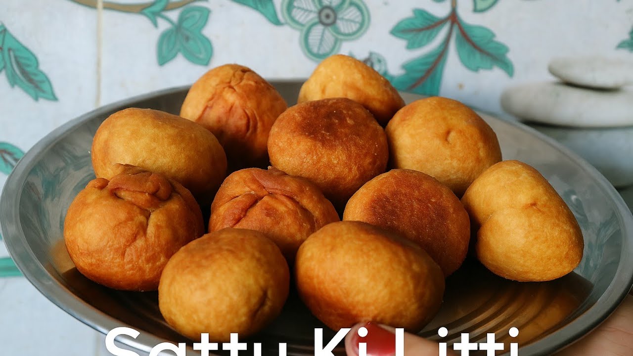 Bihar ki famous sattu ki litti 😋#vina mada ka l new tarik se banaye l