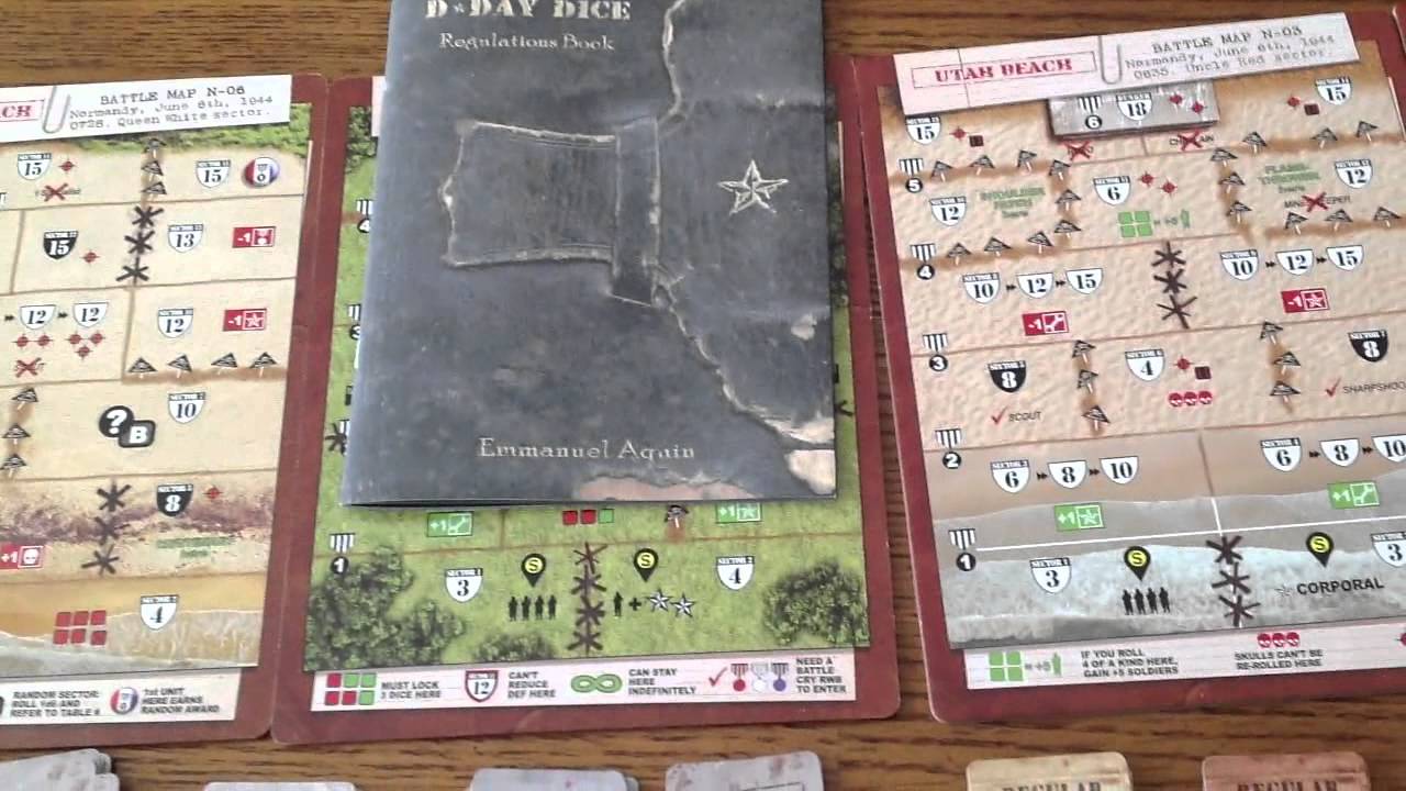 DDay Dice Components