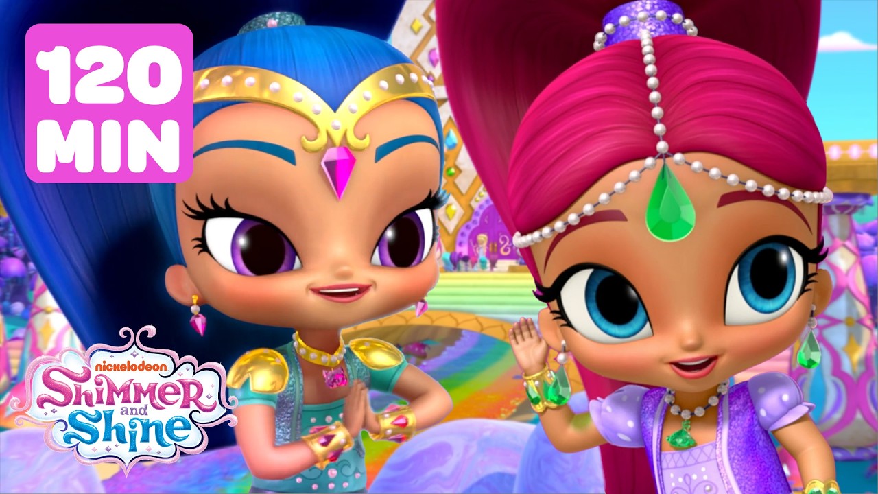 Shimmer & Shine's Most Magical BFF Moments! | 2 Hour Compilation