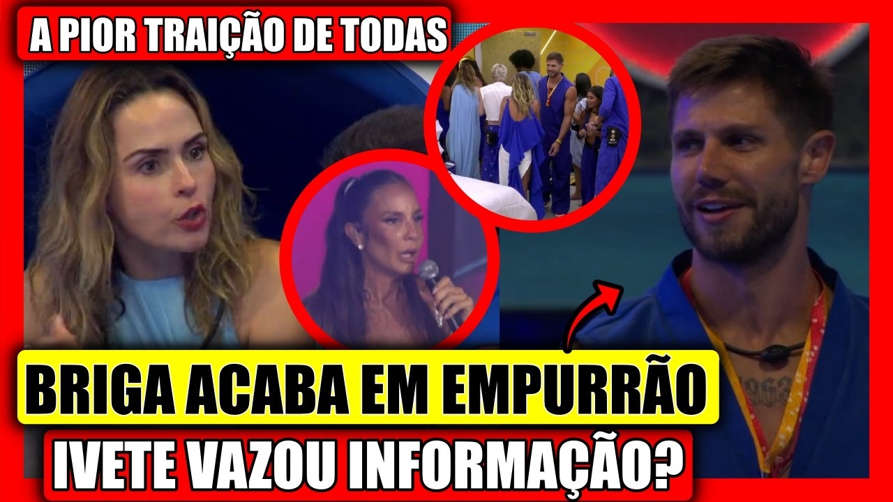 🔥  ISSO MUDA TDO! IVETE DESFEZ DO JONAS, JULIANO ACUSA AGRESSÃO, PLANO CONTRA ANA PAULA CHOCA BBB 26