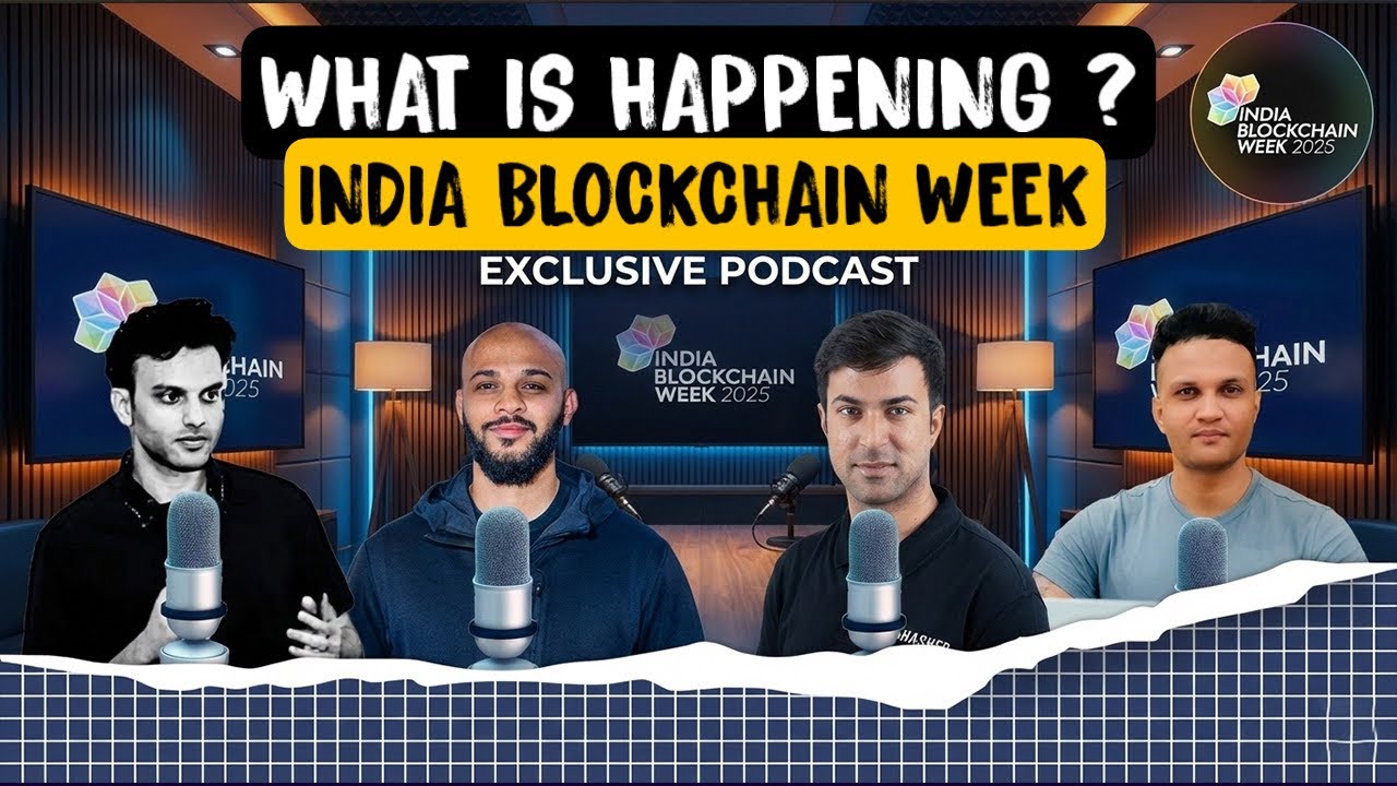 🚨INDIA BLOCKCHAIN WEEK 2025