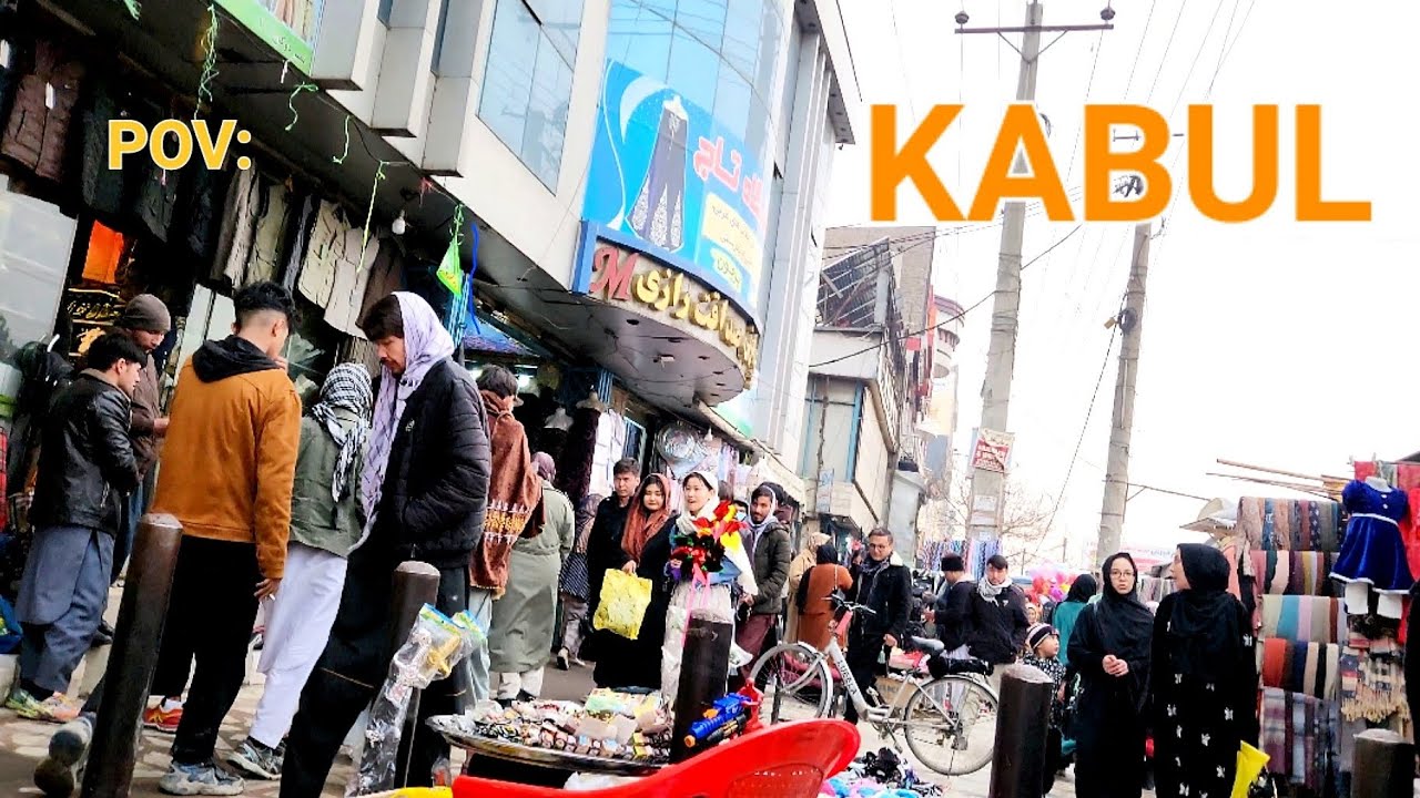 POV: Walking Through Kabul | West Kabul Walking Tour 4K #Kabul #afghanistan 