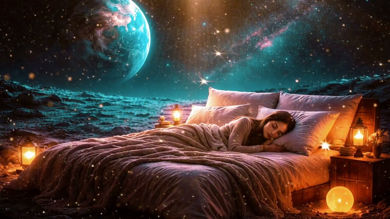 Fall Asleep Fast 🌙 Sleeping Under the Stars | Soft Piano for Deep Sleep