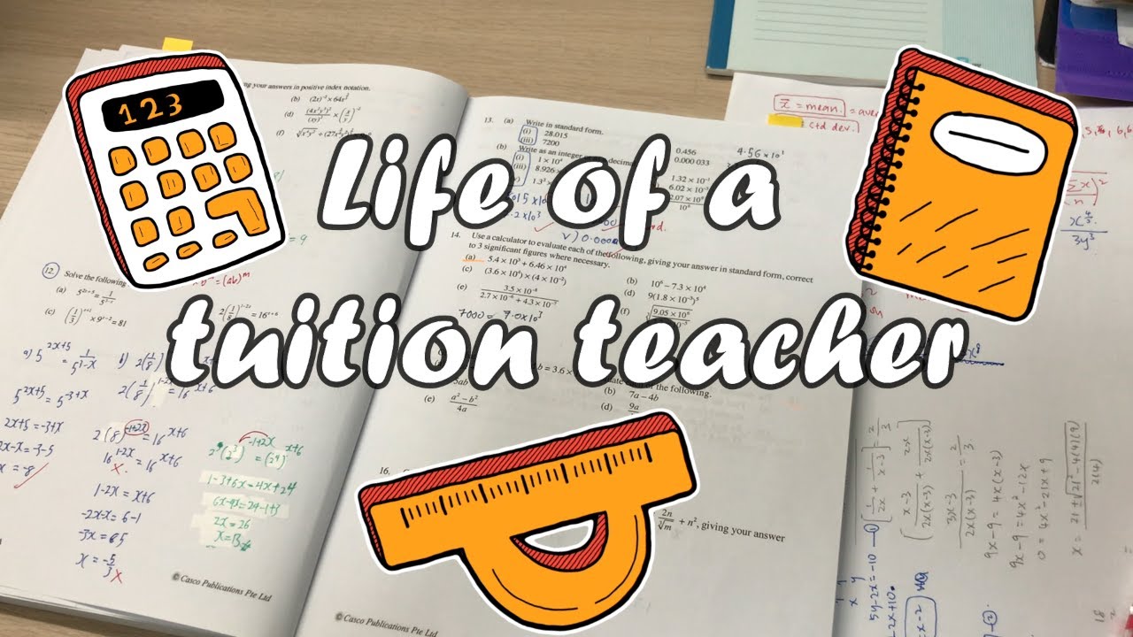 A day in the life of a tuition teacher in Singapore