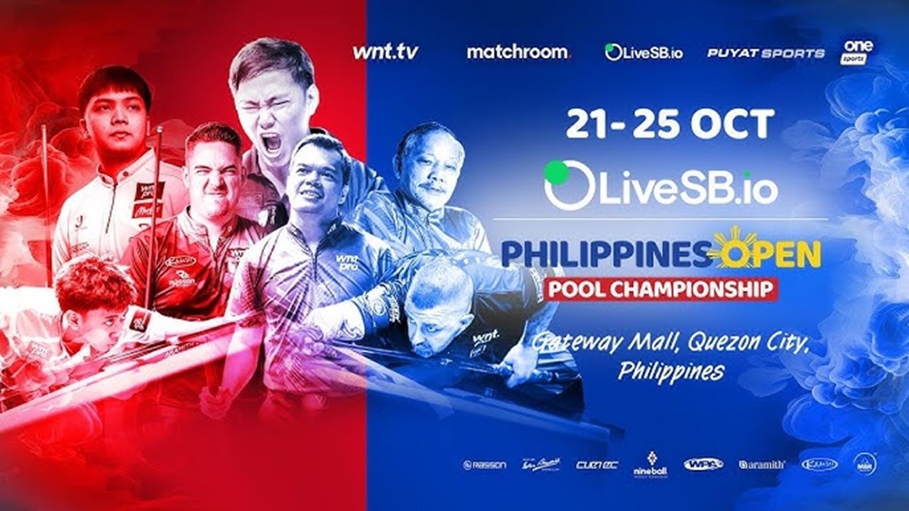 Jayson Shaw vs AJ Manas - Philippines Open Pool Championship 2025