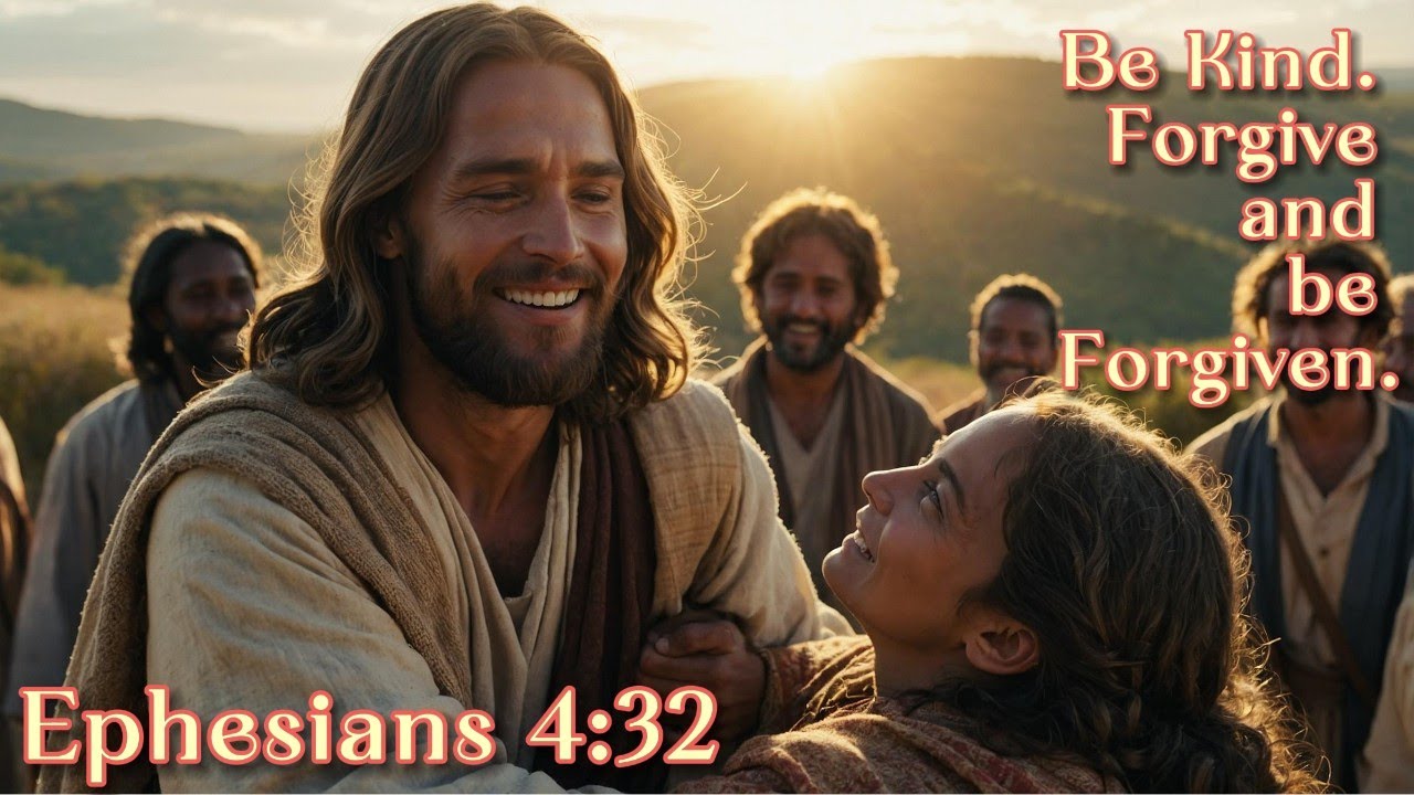 Ephesians 4:32.  Be Kind.  Forgive and be Forgiven.