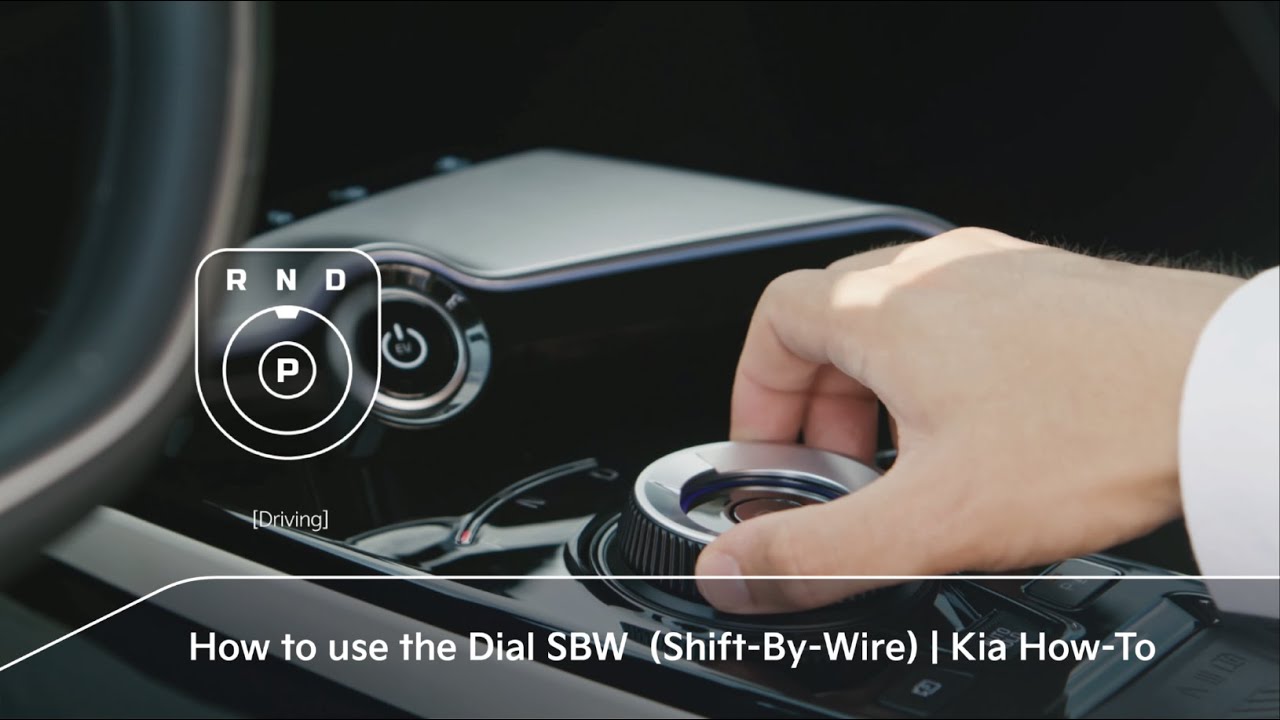 How to use the Dial SBW (Shift-By-Wire) | Kia How-To