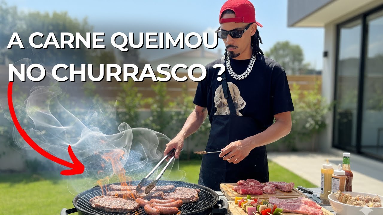 FIZ UM CHURRASCO NA CASA NOVA EM S&Atilde;O PAULO