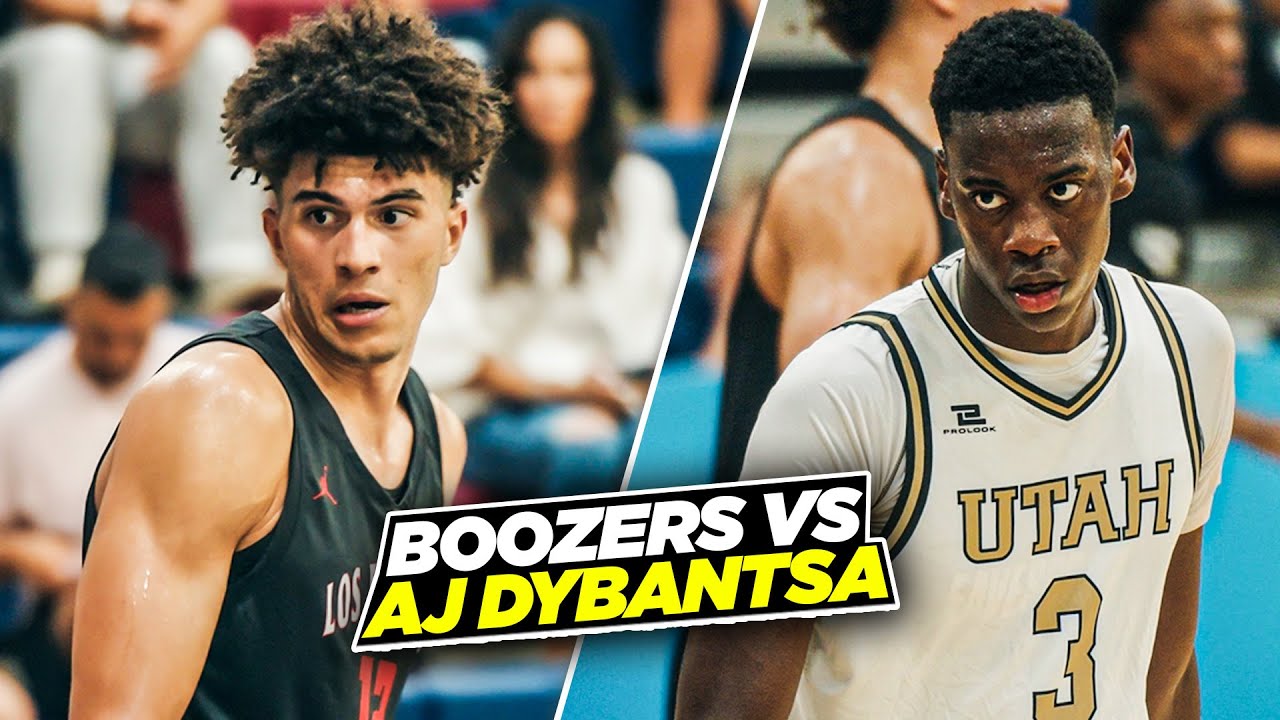 #1 Player vs #2 Player In The Nation Face Off In Championship Game! | AJ Dybantsa vs Boozer Twins