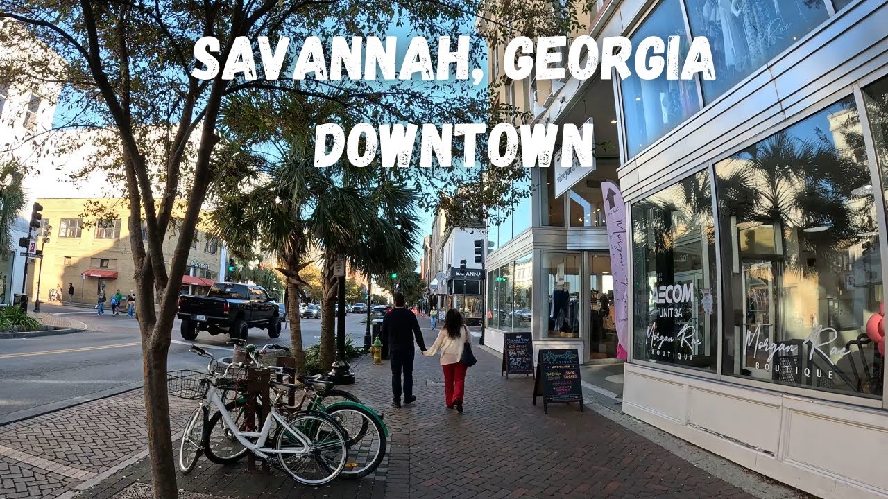🚶‍♂️Savannah, Georgia | Walking Tour | Exploring Downtown