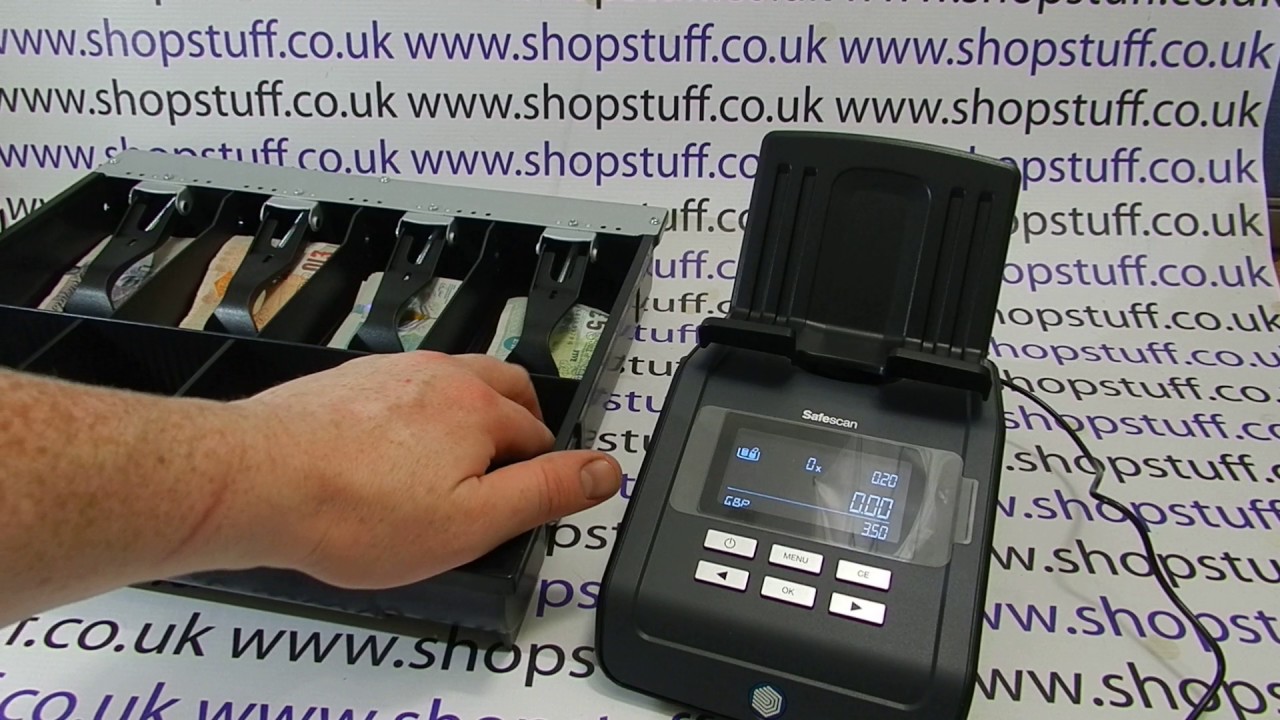 How To Count The New £1 Coin & Your Other Till Takings With The Safescan 6165 Money Counter