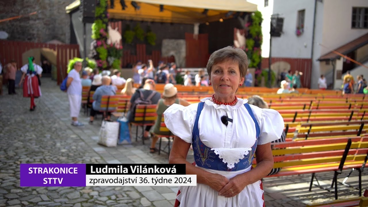 Strakonická TV: Zpravodajství 36/2024