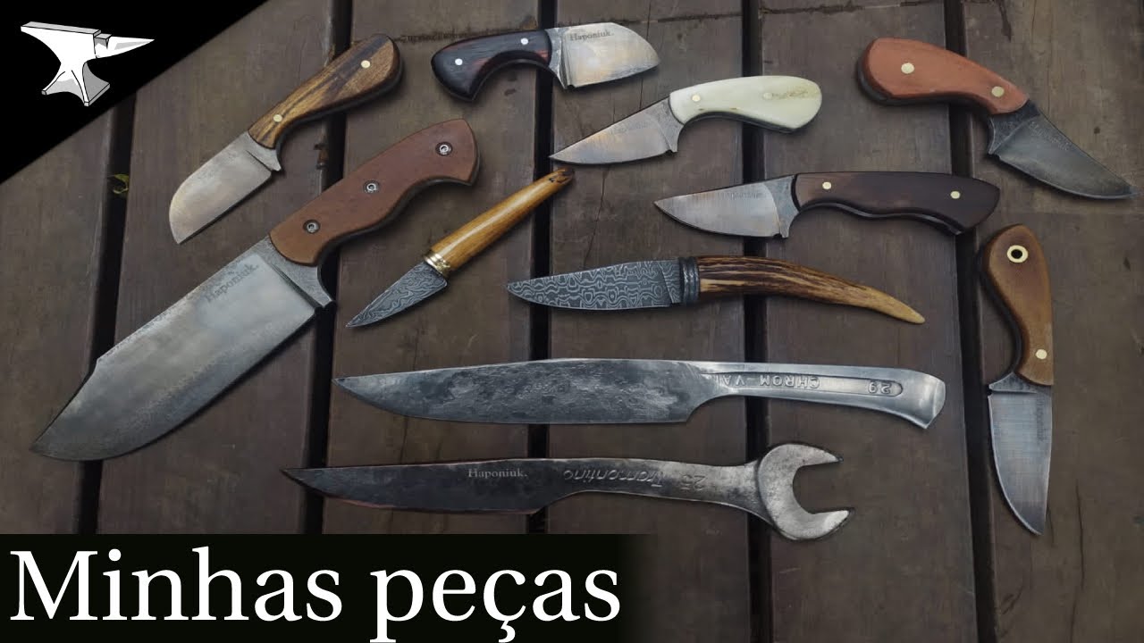 MINHAS FACAS ARTESANAIS - Evoluindo no mundo da CUTELARIA 2022