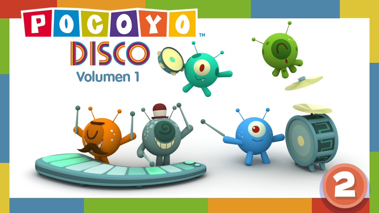 🎶 POCOYÓ DISCO 1x02 - Canciones Marcianas | CANCIONES INFANTILES | CARICATURAS y DIBUJOS ANIMADOS