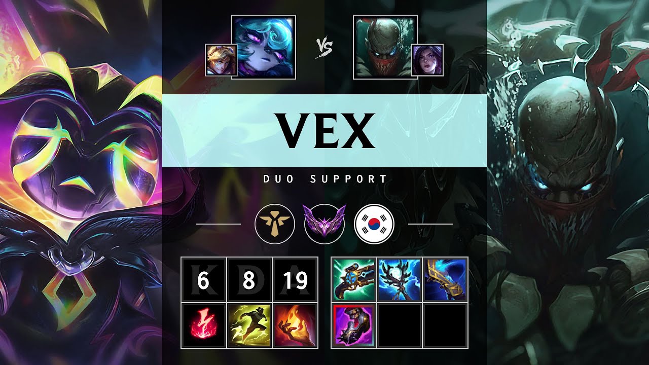 Vex Support vs Pyke - KR Master Patch 25.20