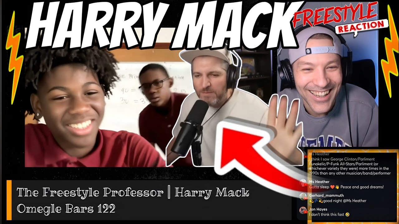 HARRY MACK STILL SCHOOLIN' EM - The Freestyle Professor | Harry Mack Omegle Bars 122 [REACTION]