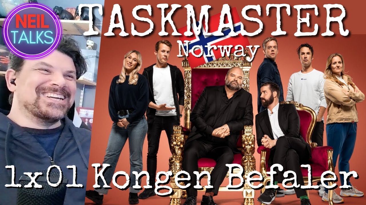 Taskmaster Norway (Kongen Befaler) 1x01 - Reaction and Commentary - NAILED IT!