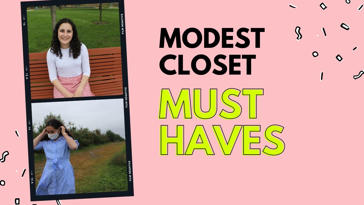 HOW TO BUILD A TZNIUS (MODEST) WARDROBE