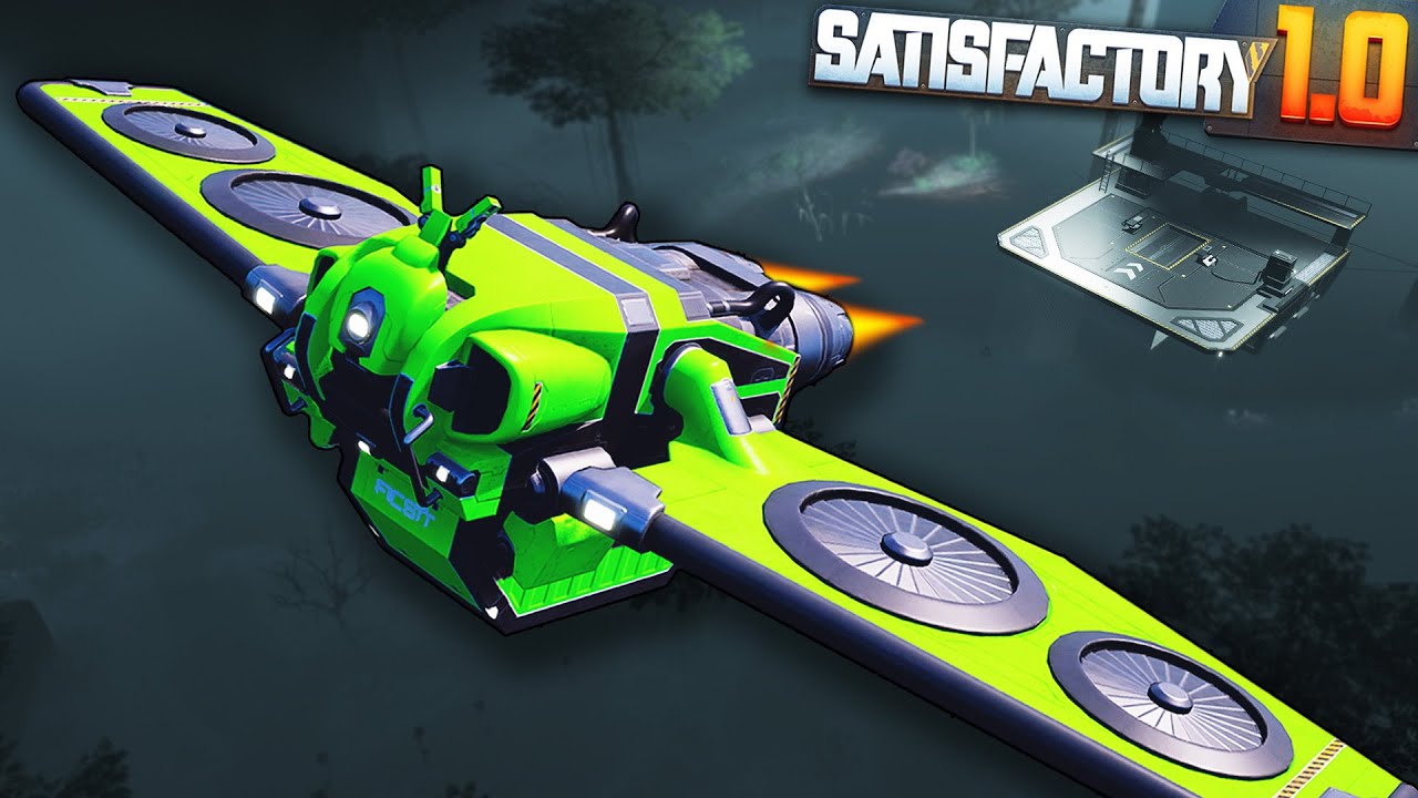 Sending out the Uranium DRONES! - Satisfactory 1.0