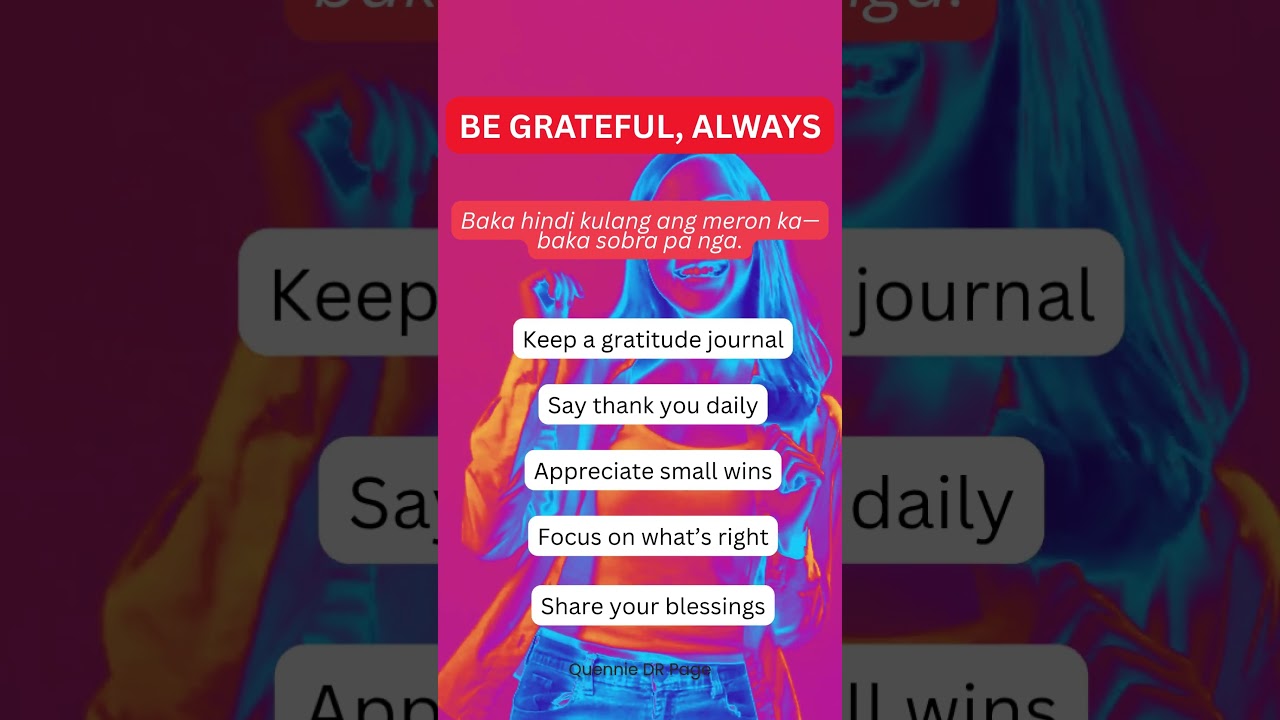 Be grateful, always. #facts #morninghabitsforsuccess #successmindset #successboost #funny #love