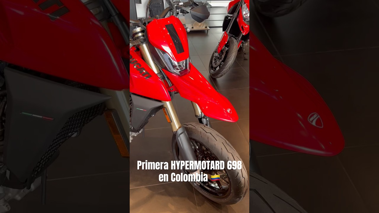 Primera HYPERMOTARD 698 en Colombia 🇨🇴 #ducatihypermotard #hypermotard689 #ducaticolombia #ducati